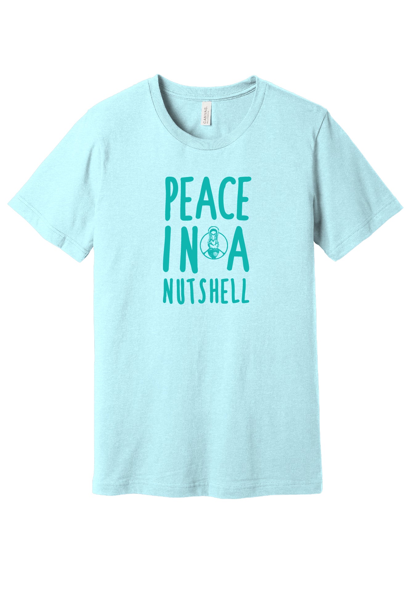 Peace in a Nutshell Large Front OG Logo Short Sleeve T-shirt