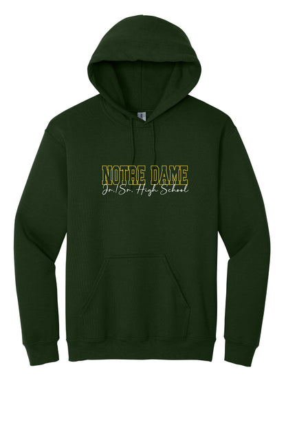 Notre Dame Jr/Sr. High School Hooded Sweatshirt