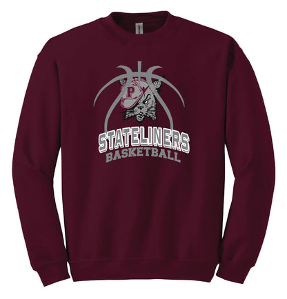 Stateliners Basketball Bobcat Crewneck Sweatshirt