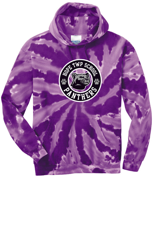 Youth Center Logo Tie Dye Hoodie