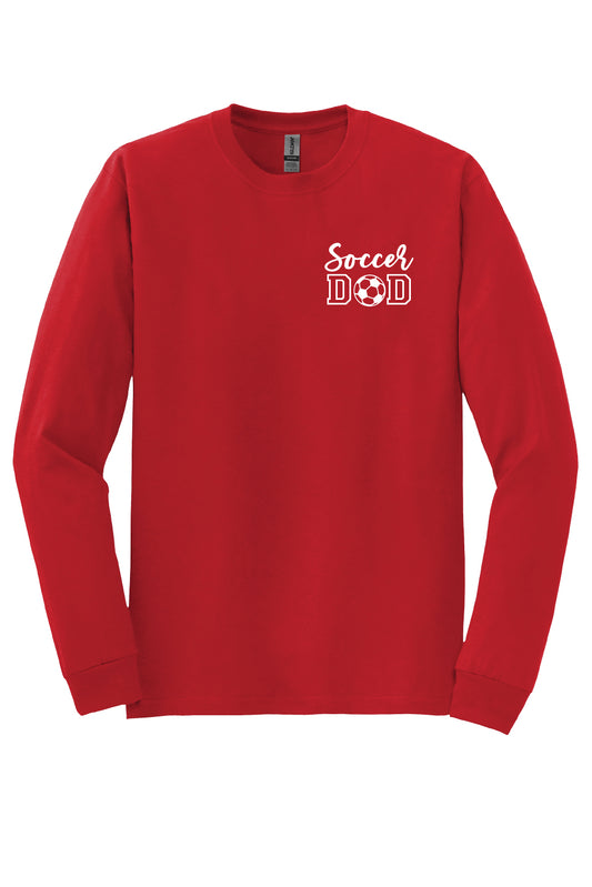 Personalized Belvidere Soccer Dad Long Sleeve T-shirt