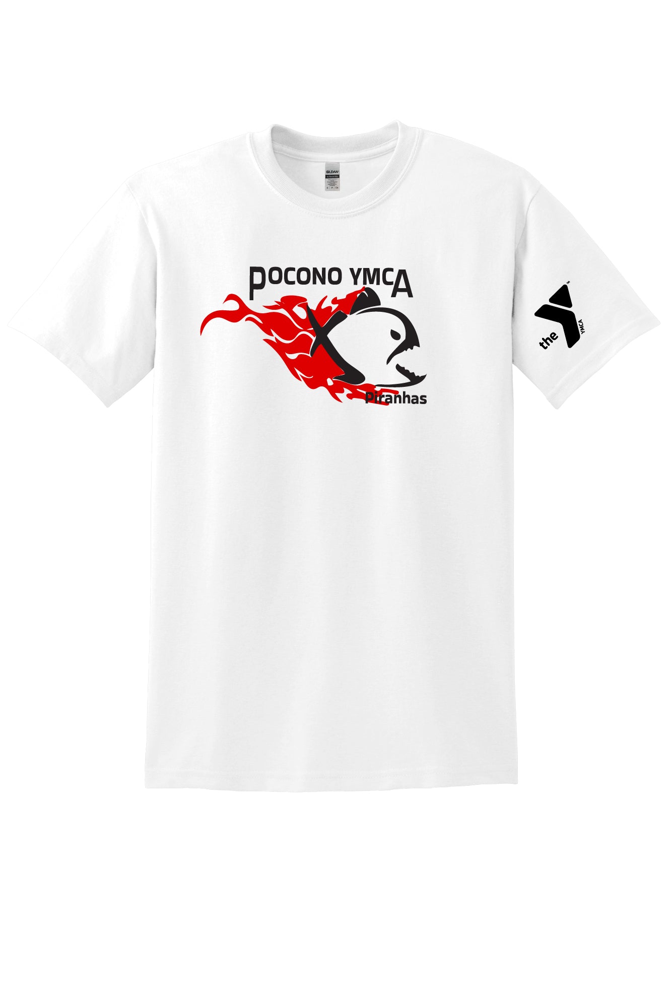Pocono YMCA Piranhas T-Shirt