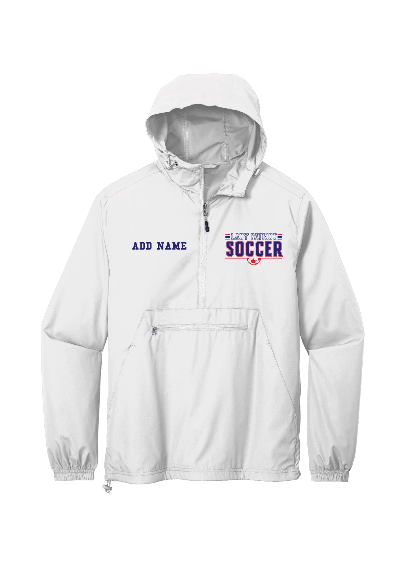 Lady Patriot Pullover Windbreaker