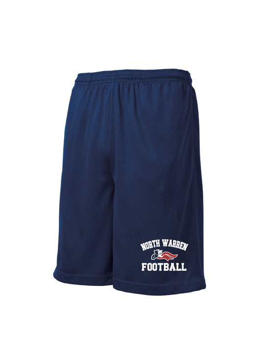 North Warren Football Pocketed Mesh Shorts