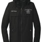 Port Authority Waterproof Jacket (Unisex) Pony Club - black front