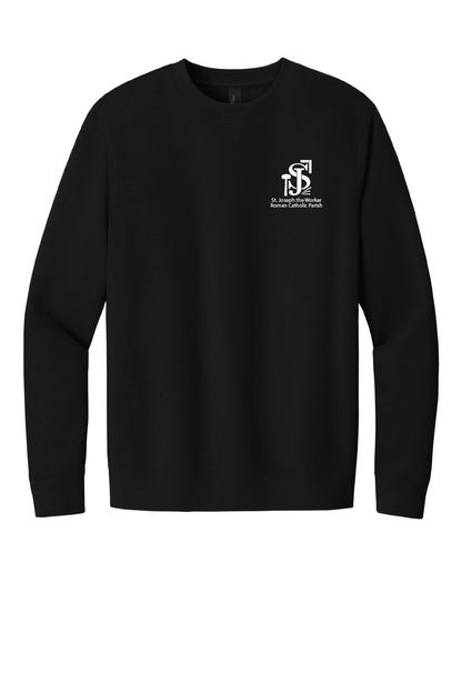 St. Joseph the Worker II Crewneck Sweatshirt-Single Color Logo