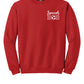 Personalized Belvidere Soccer Dad Crewneck Sweatshirt
