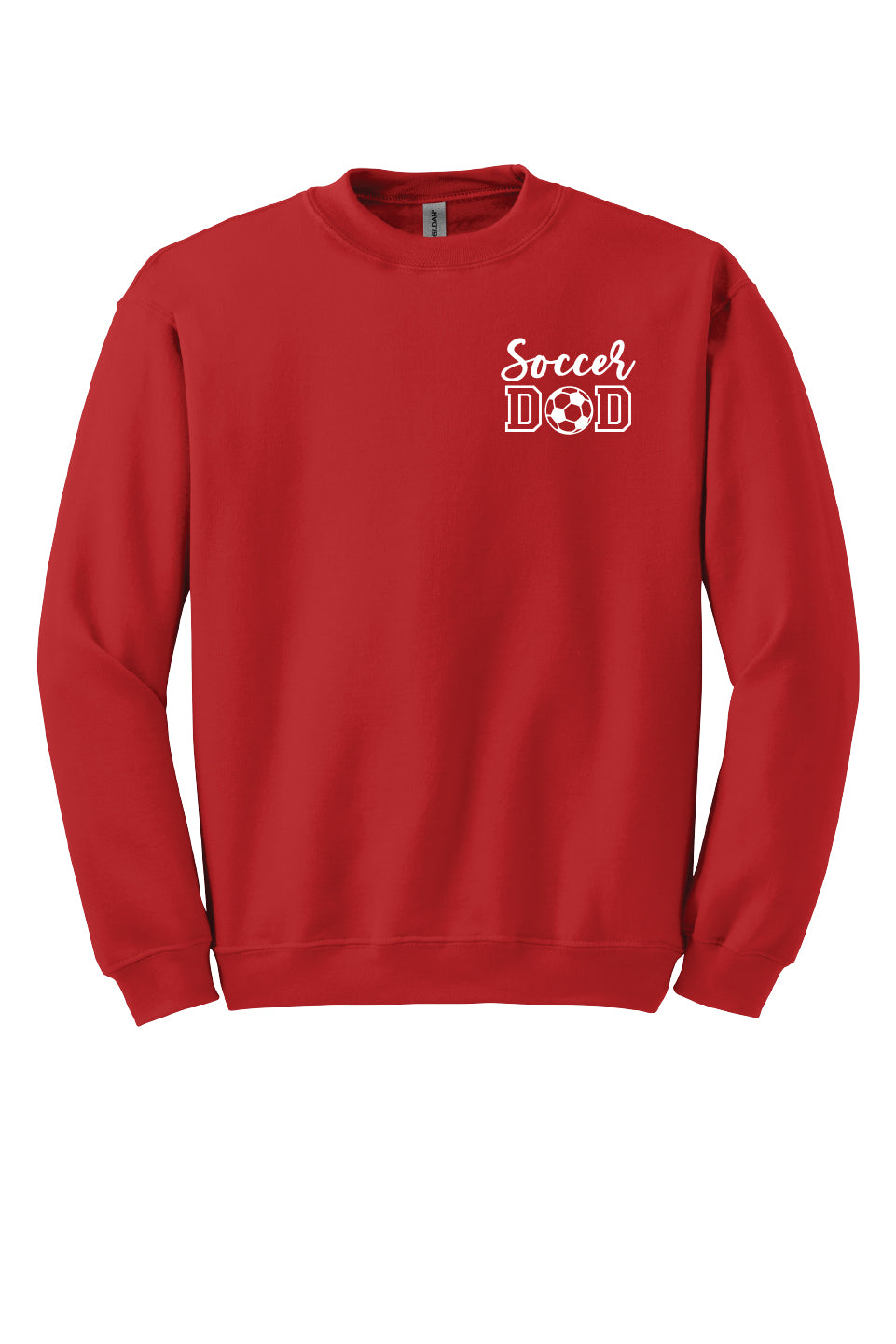 Personalized Belvidere Soccer Dad Crewneck Sweatshirt