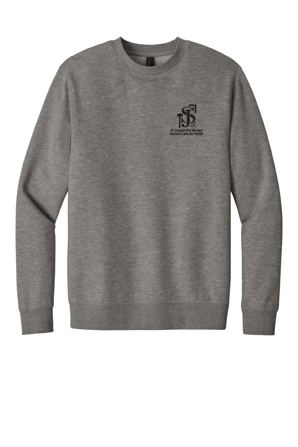 St. Joseph the Worker II Crewneck Sweatshirt-Single Color Logo