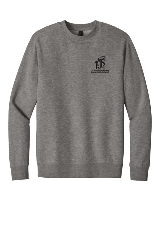 St. Joseph the Worker II Crewneck Sweatshirt-Single Color Logo