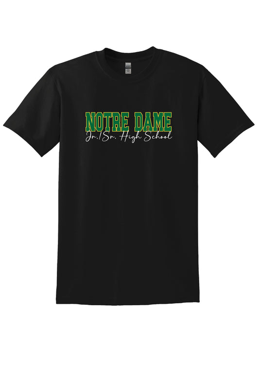 Notre Dame Jr/Sr. High School  Short Sleeve T-Shirt