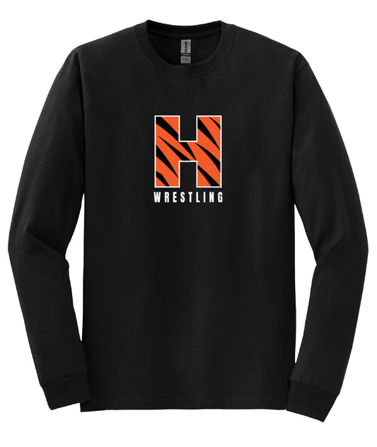 H Tiger Stripes Long Sleeve T-Shirt (youth)