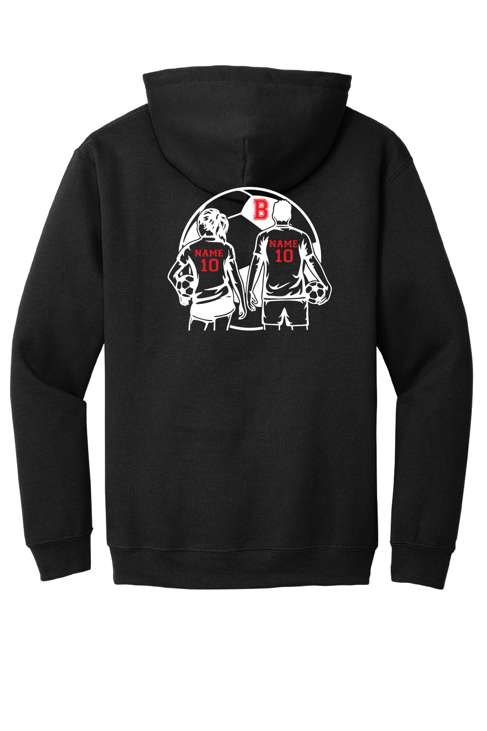 Personalized Belvidere Soccer Dad Hoodie Sweatshirt