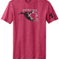 Light Weight District Brand Pocono YMCA Piranhas T-Shirt