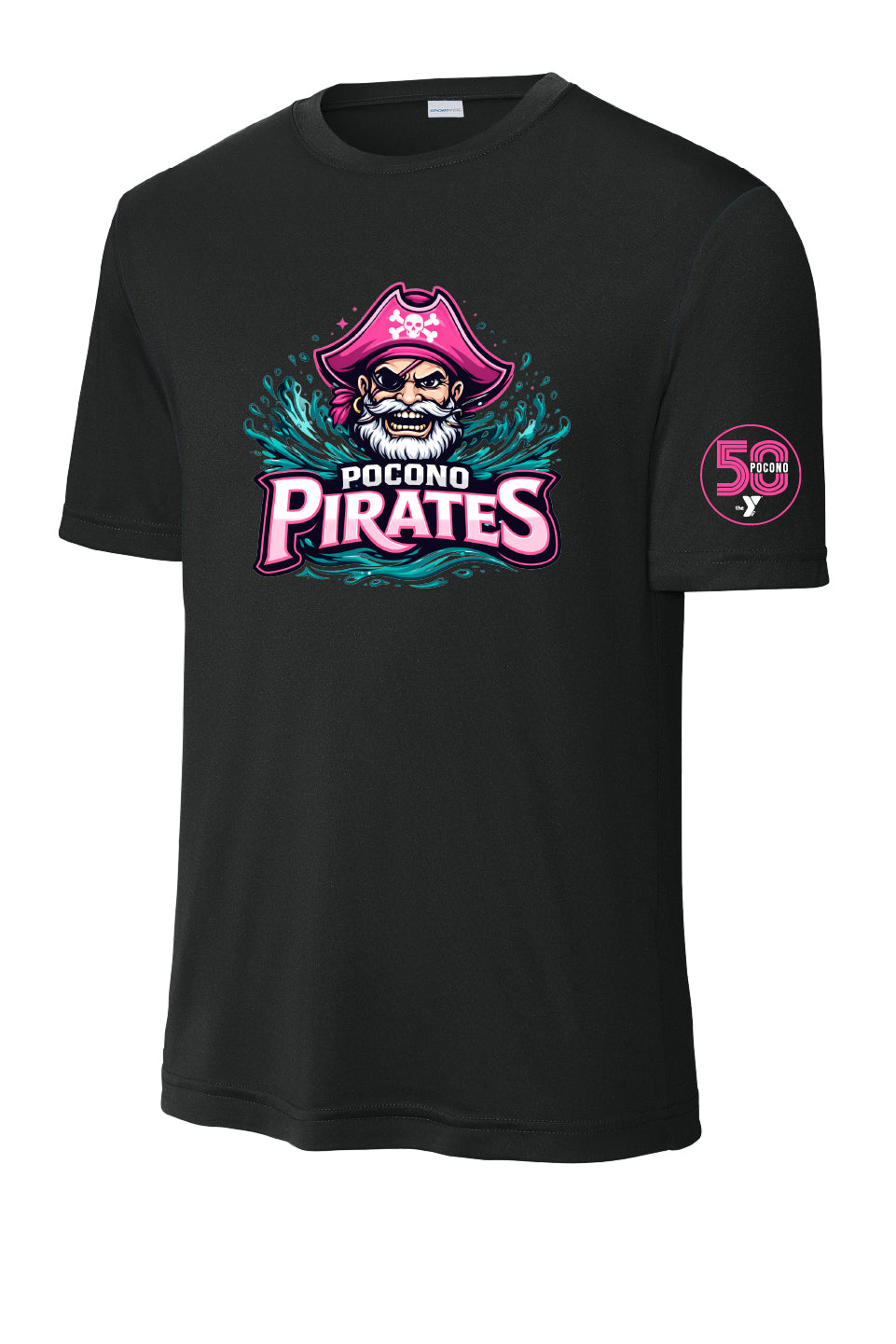Pocono Pirates Sport Tek Competitor Short Sleeve T-Shirt