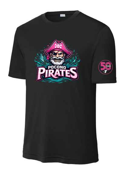 Pocono Pirates Sport Tek Competitor Short Sleeve T-Shirt