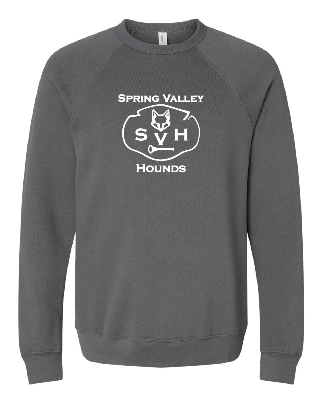 Spring Valley Hounds Crewneck Sweatshirt (Bella Canvas, Adult)