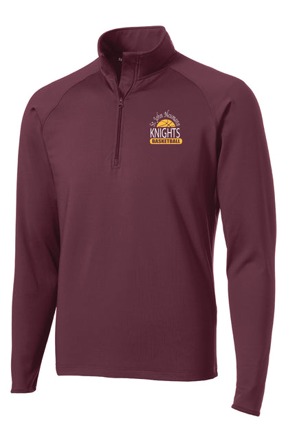 SJN Basketball Sport Tek 1/4 Zip Pullover (Unisex)