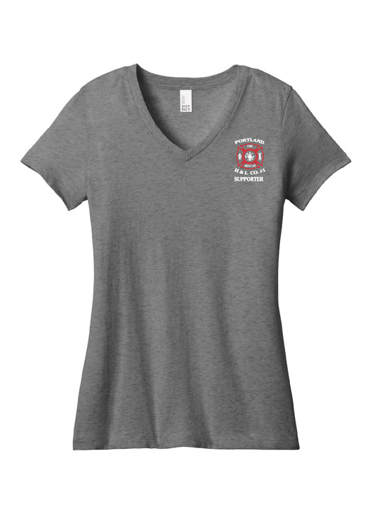 Portland Fire Supporter Ladies V-Neck