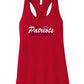 Patriots Cheerleaders Racerback Tank