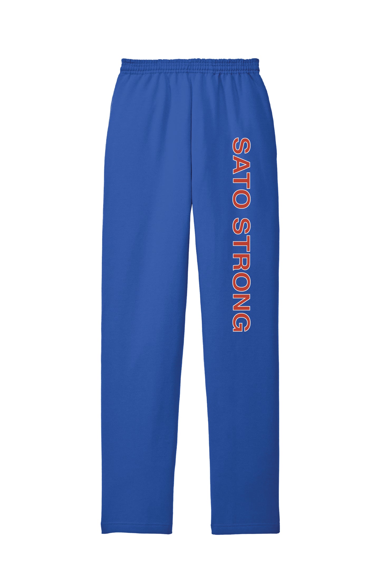 Adult Open Bottom Sweatpants