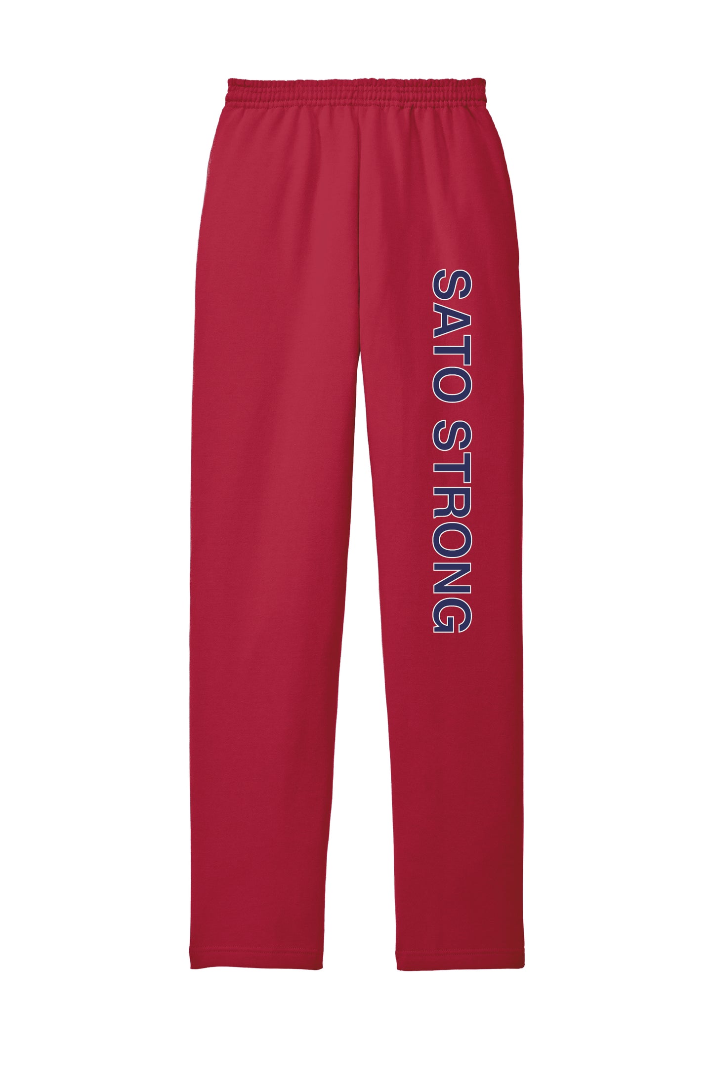 Adult Open Bottom Sweatpants