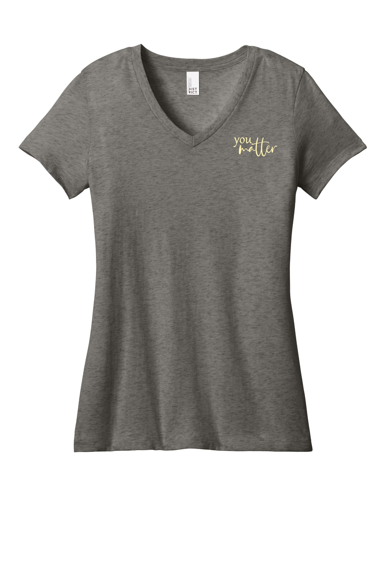 988 You Matter  Ladies V-Neck