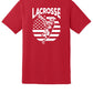 Lacrosse Flag Back Short Sleeve T-shirt (Youth)
