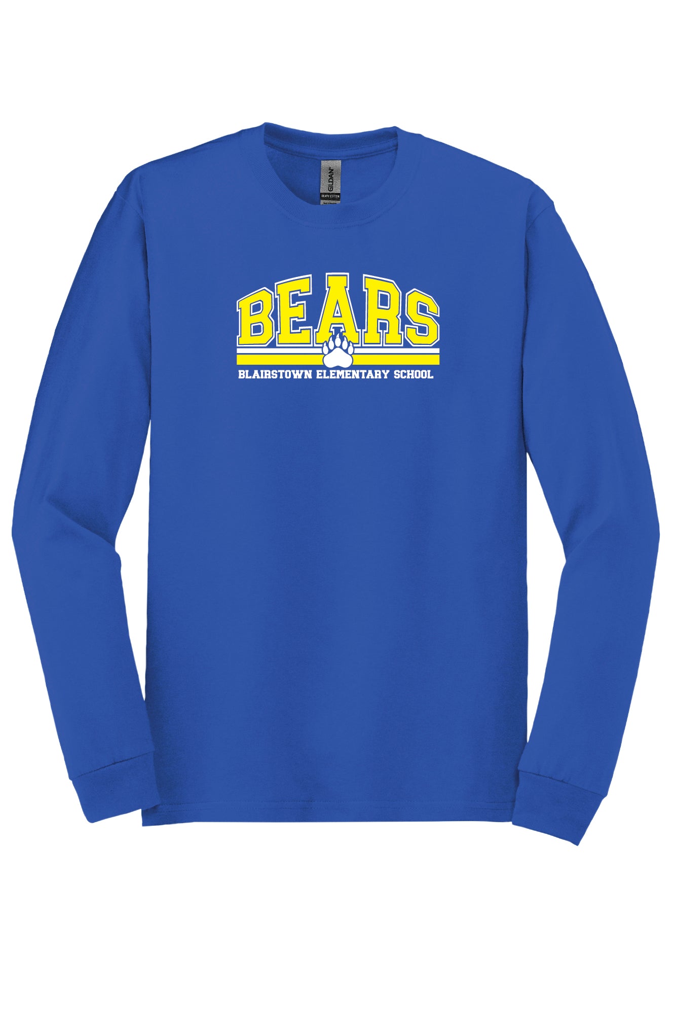 Blairstown Elementary BES Bears Long Sleeve T-Shirt (Youth)