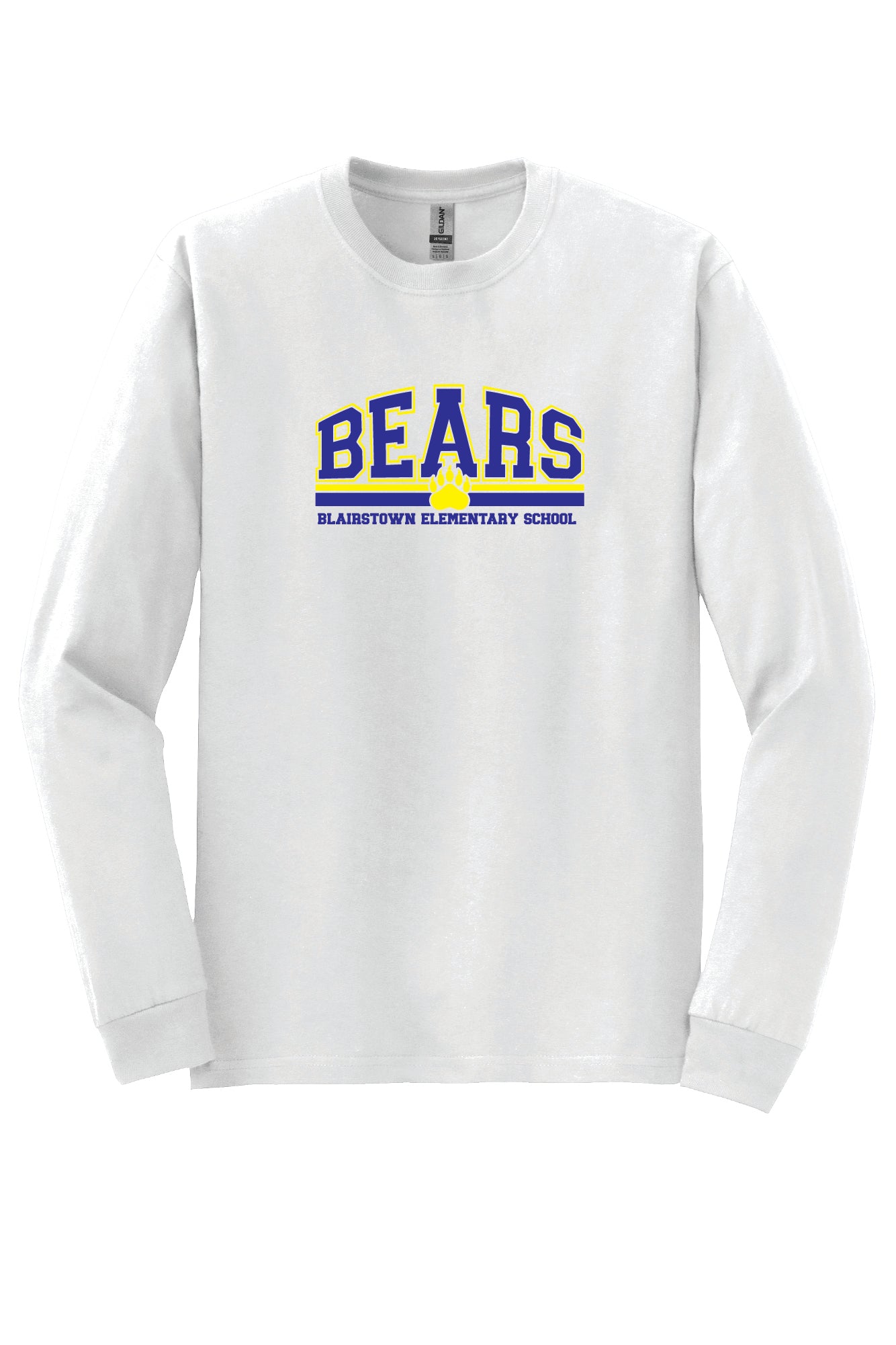 Blairstown Elementary BES Bears Long Sleeve T-Shirt