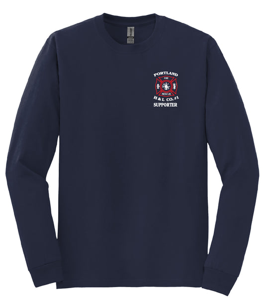 Portland Fire Supporter Long Sleeve T-Shirt (Adult)
