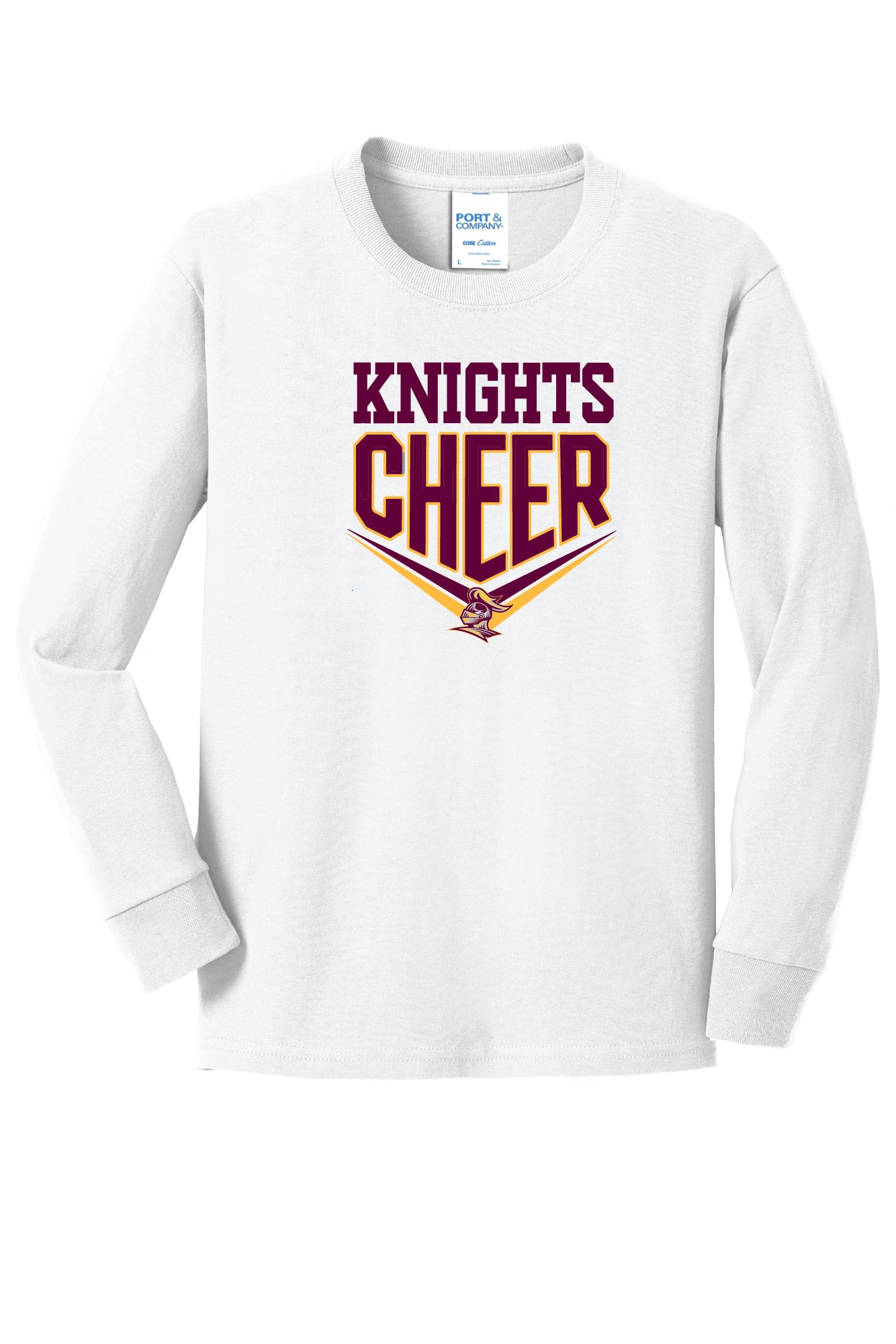 SJN Knights Cheer Long Sleeve T-Shirt