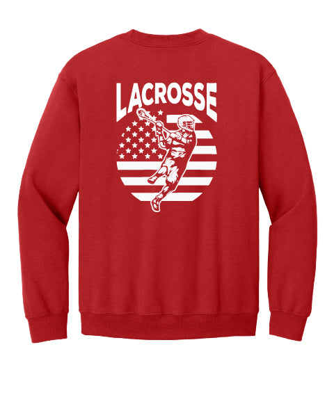 Lacrosse Flag Back Crewneck Sweatshirt (Youth)