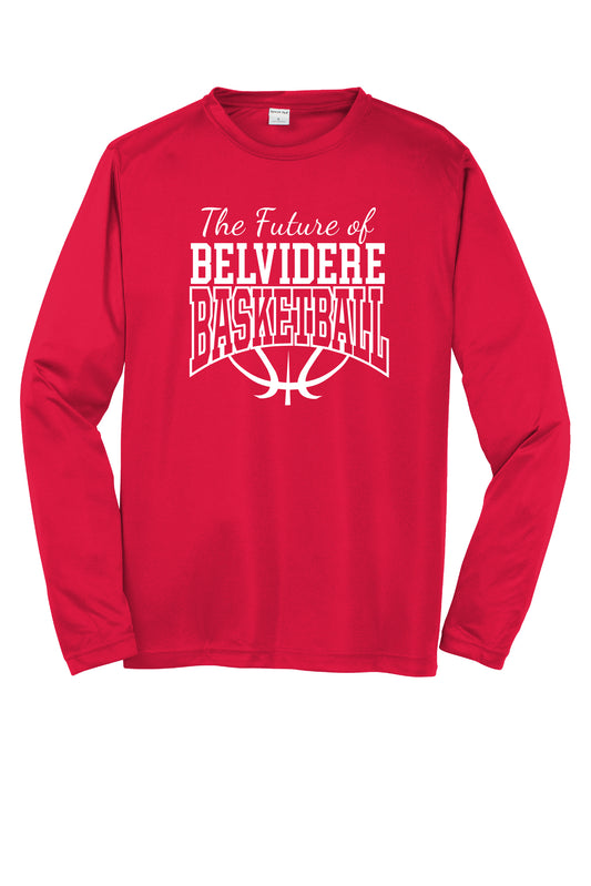 Belvidere Basketball Sport Tek Competitor Long Sleeve Shooter Shirt