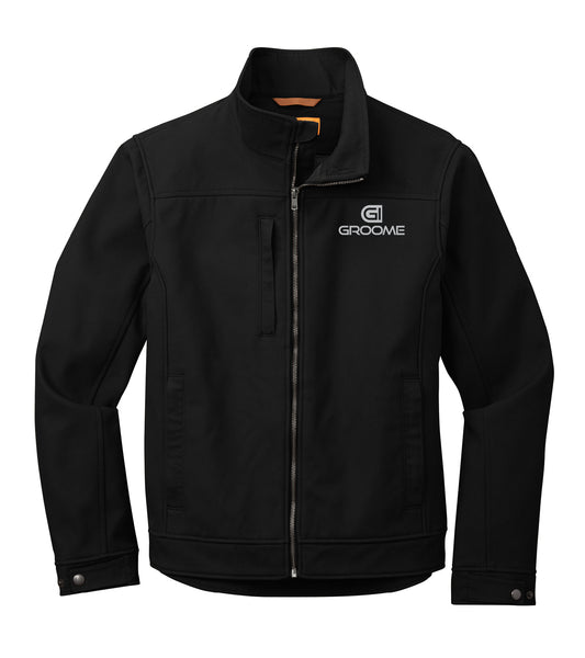 CornerStone® Duck Bonded Soft Shell Jacket - Embroidered Logo