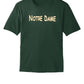 Spartans "S" Sport Tek Competitor Short Sleeve Tee front-green