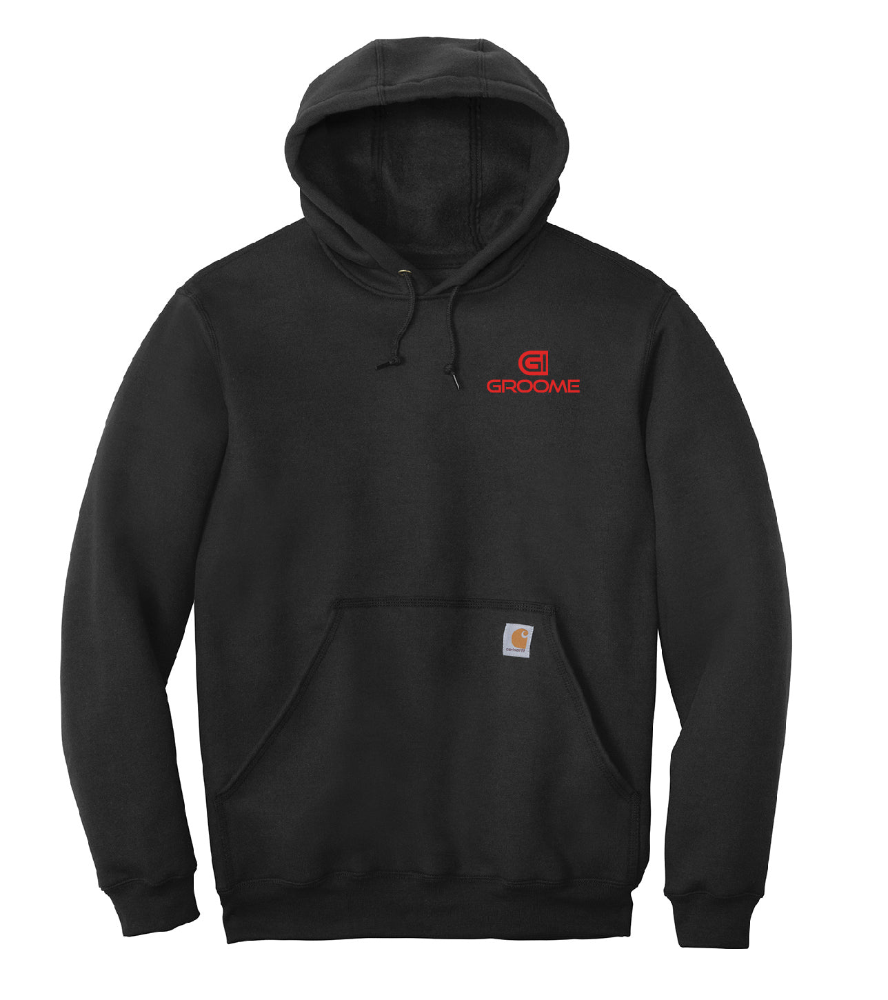 Carhartt ® Midweight Hooded Sweatshirt with Embroidered Logo