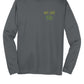 Notre Dame Spartans Sport Tek Competitor Long Sleeve Shirt front-gray