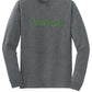 Spartans "S" Long Sleeve T-Shirt front-gray