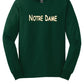 Spartans "S" Long Sleeve T-Shirt front-green