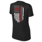 Sport-Tek® Women's PosiCharge® Competitor™ Tee - Front Logo / Flag Back