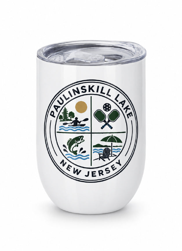 Paulinskill Lake Wine Tumbler