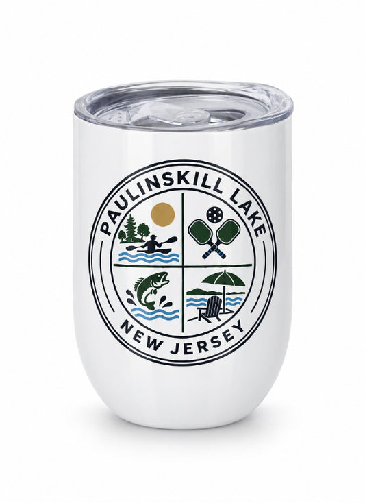 Paulinskill Lake Wine Tumbler