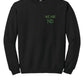 We Are ND Crewneck Sweatshirt front-black