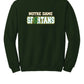 We Are ND Crewneck Sweatshirt back-green