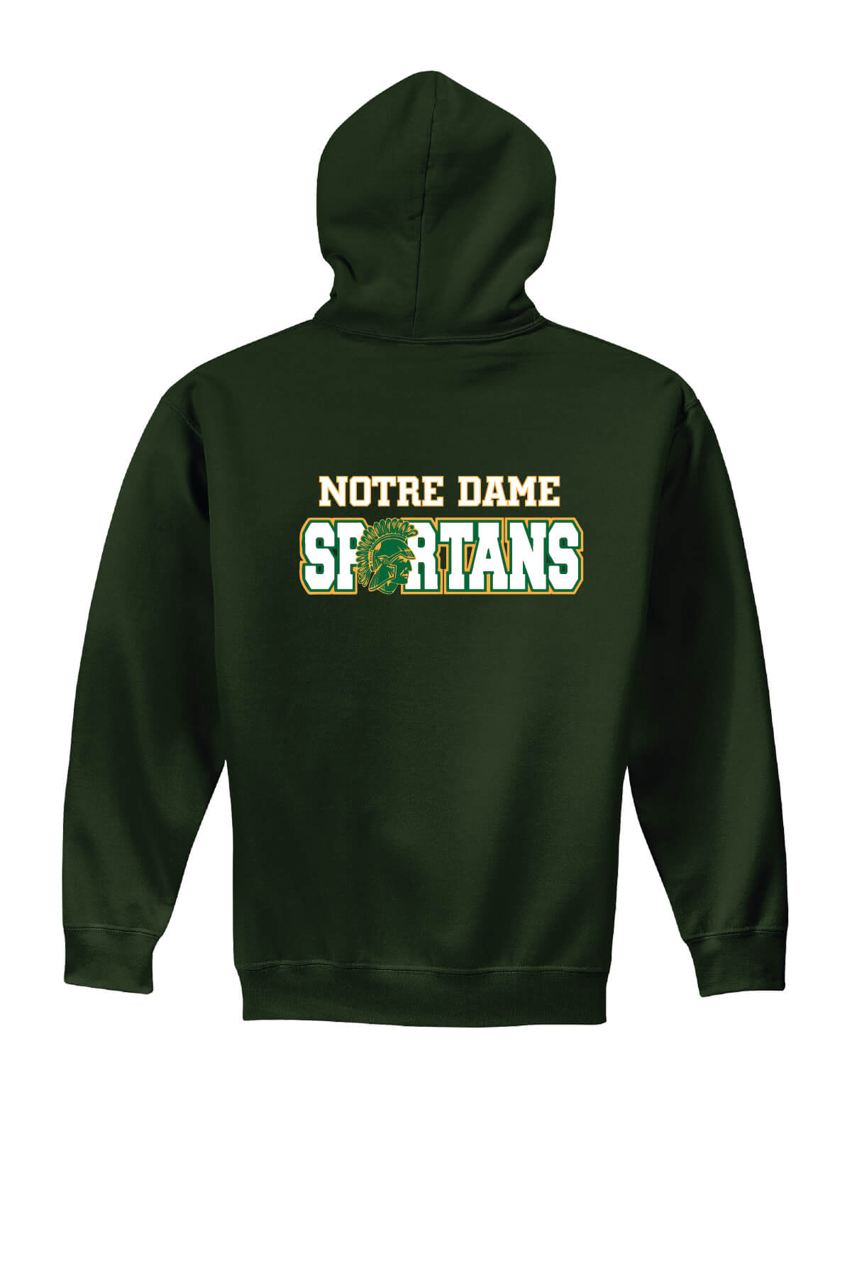 We Are ND Hoodie back-green