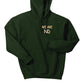 We Are ND Hoodie front-green