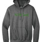 Spartans "S" Hoodie front-gray