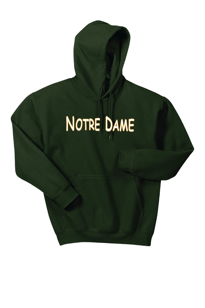Spartans "S" Hoodie front-green