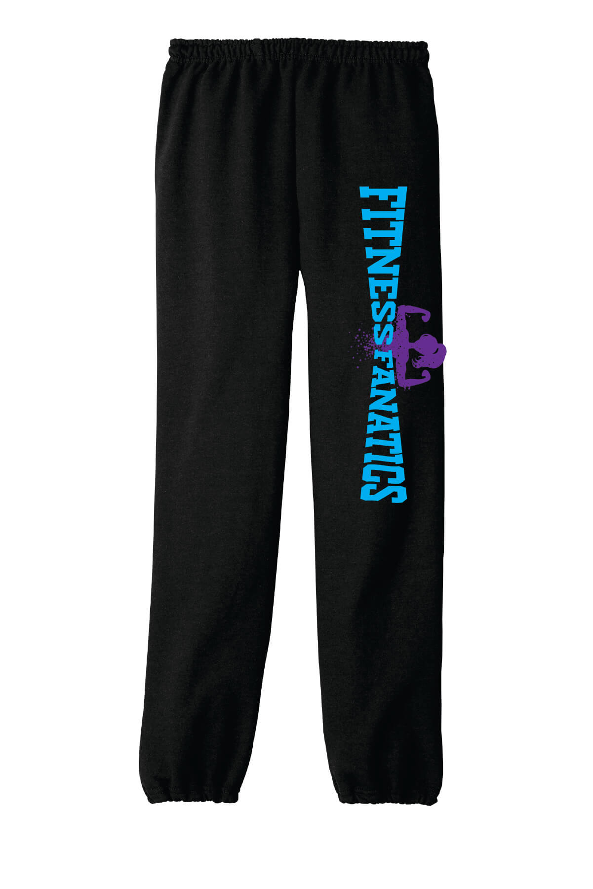 Sweatpants Blue & purple Logo